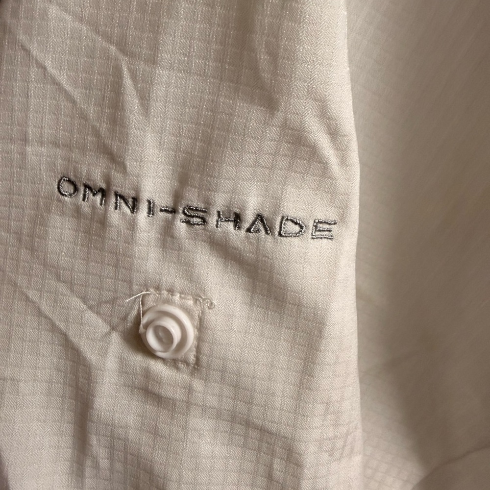 Columbia PFG Women's White Button-Down Long Sleeve Shirt Size Small - Picture 7 of 7